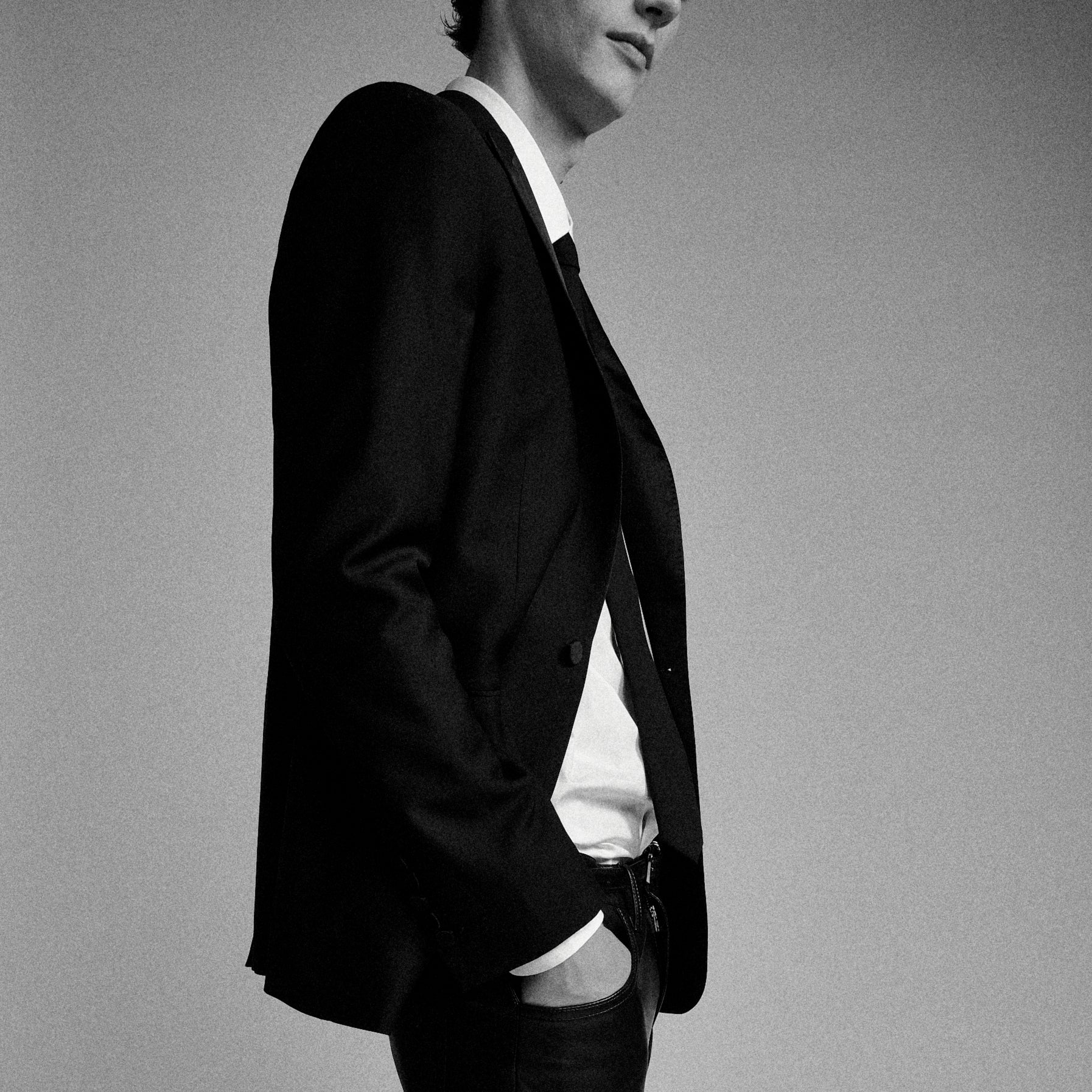 GalaabenD] 13AW 定価84,240 ウールナポレオンコート M- 