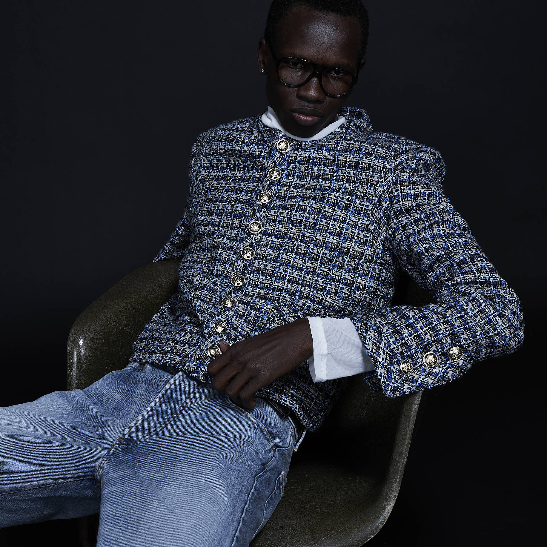 タグ付き 極美品 GalaabenD ガラアーベント カウレザー A2 サイズM  